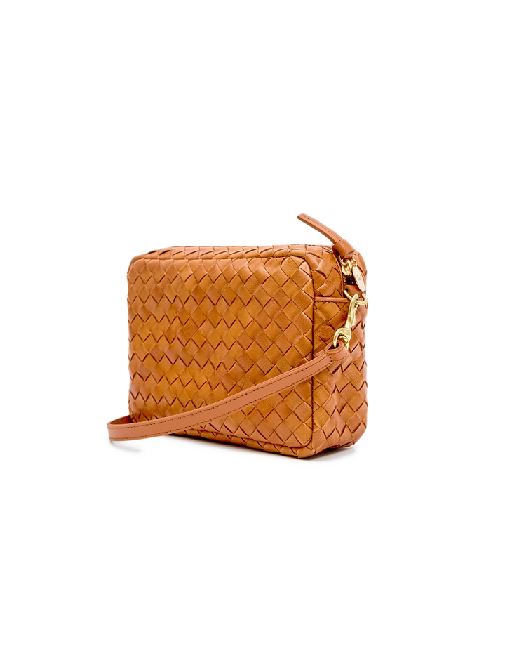 midi sac in natural diagonal woven
