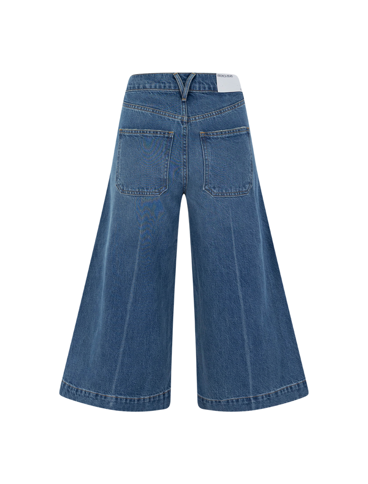 marlowe patch pocket culotte in memory lane