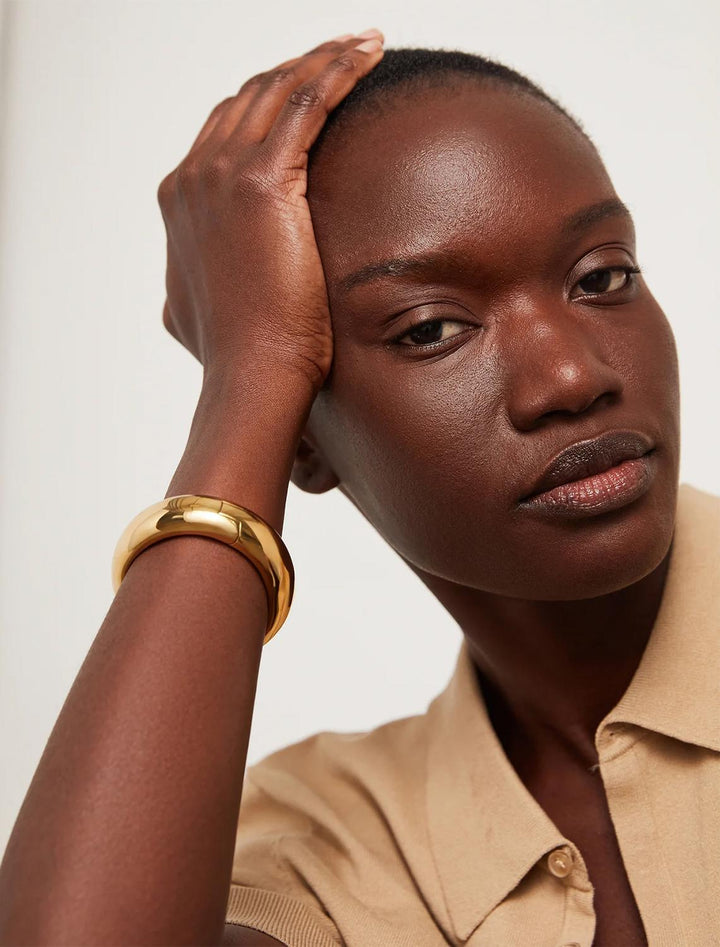 gemma bangle in gold