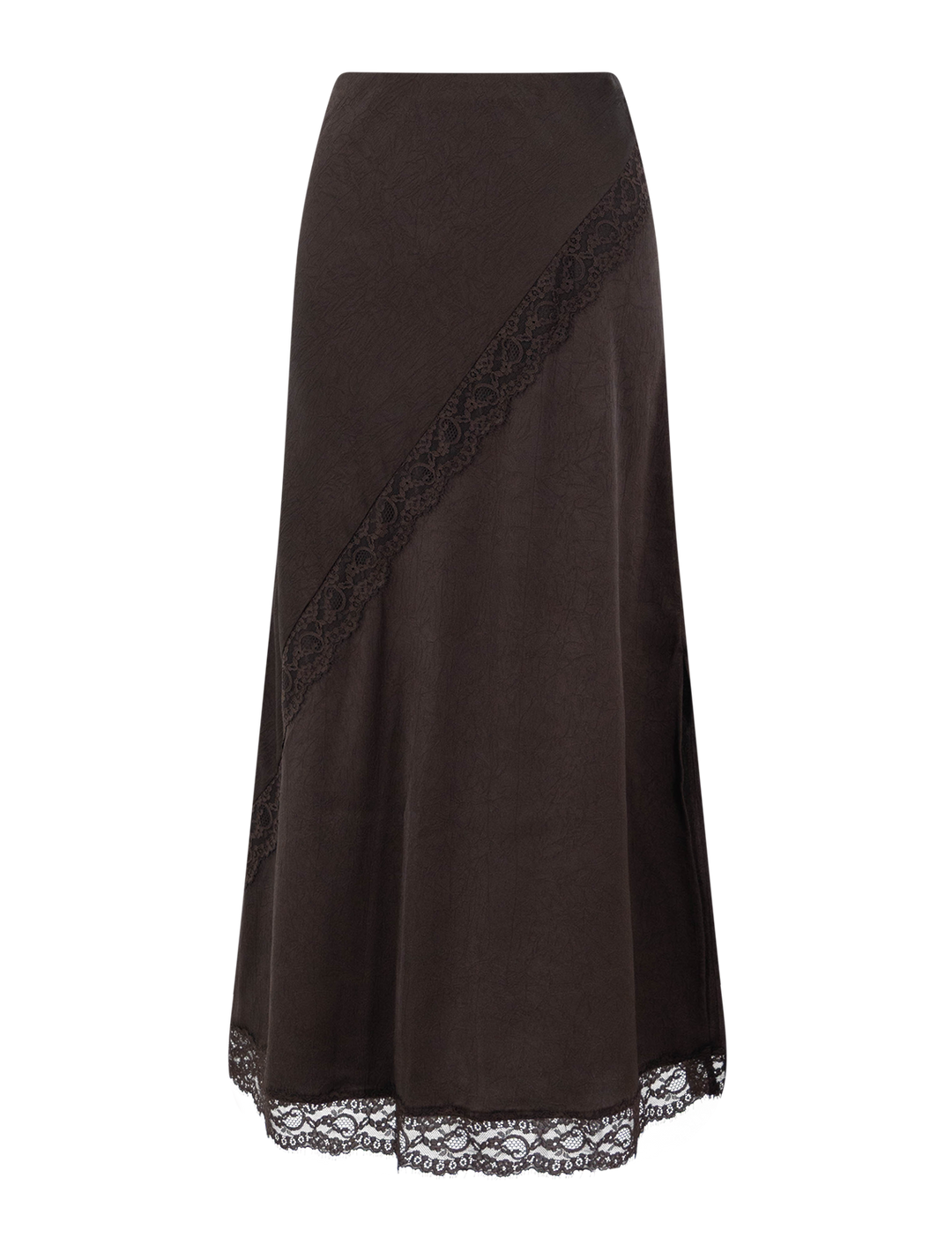 penelope lace maxi skirt in java