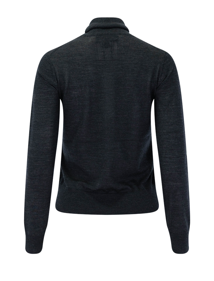 larkin sweater in onyx heather