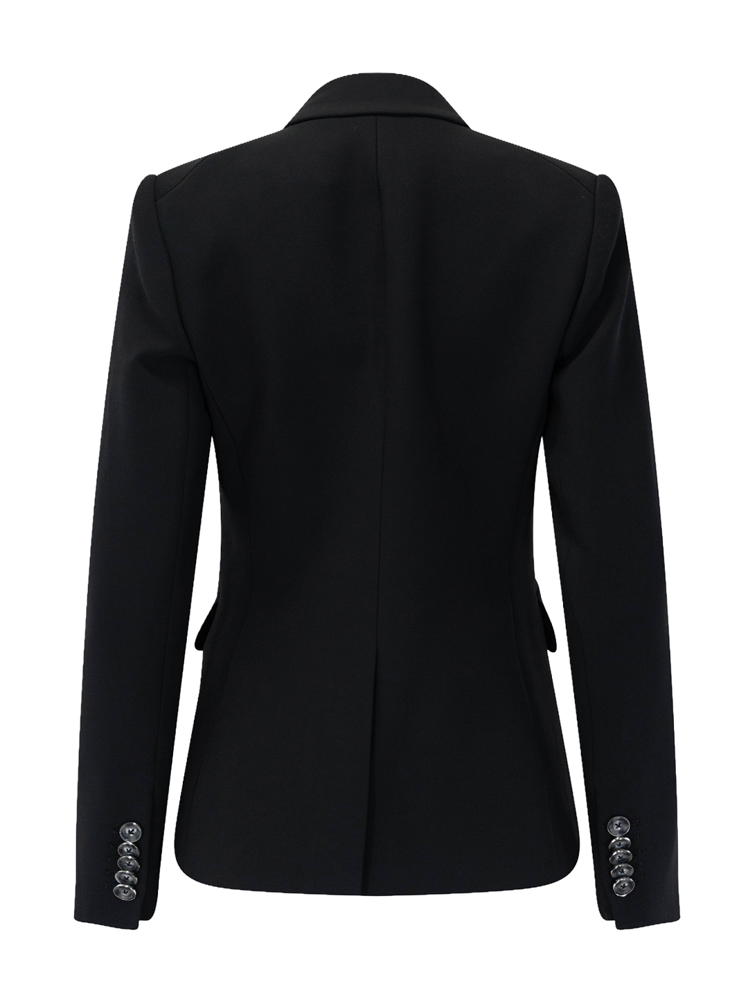 miller single-breasted dickey jacket in black