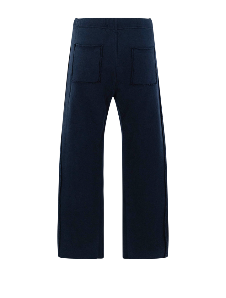bibi triple terry sweatpant in classic navy