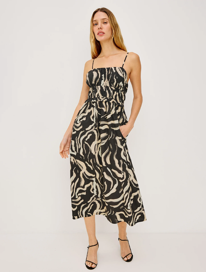 breeze dress in caicos print