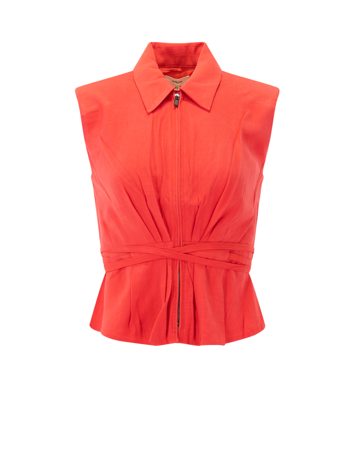 lively top in geranium