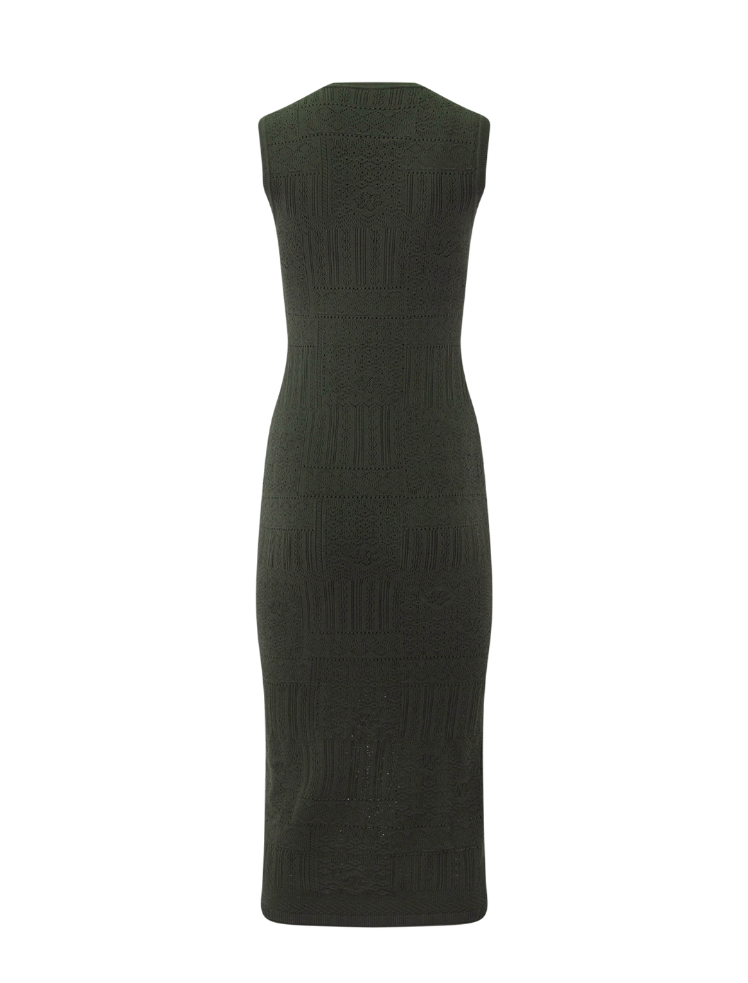 tamiko knit dress in loden