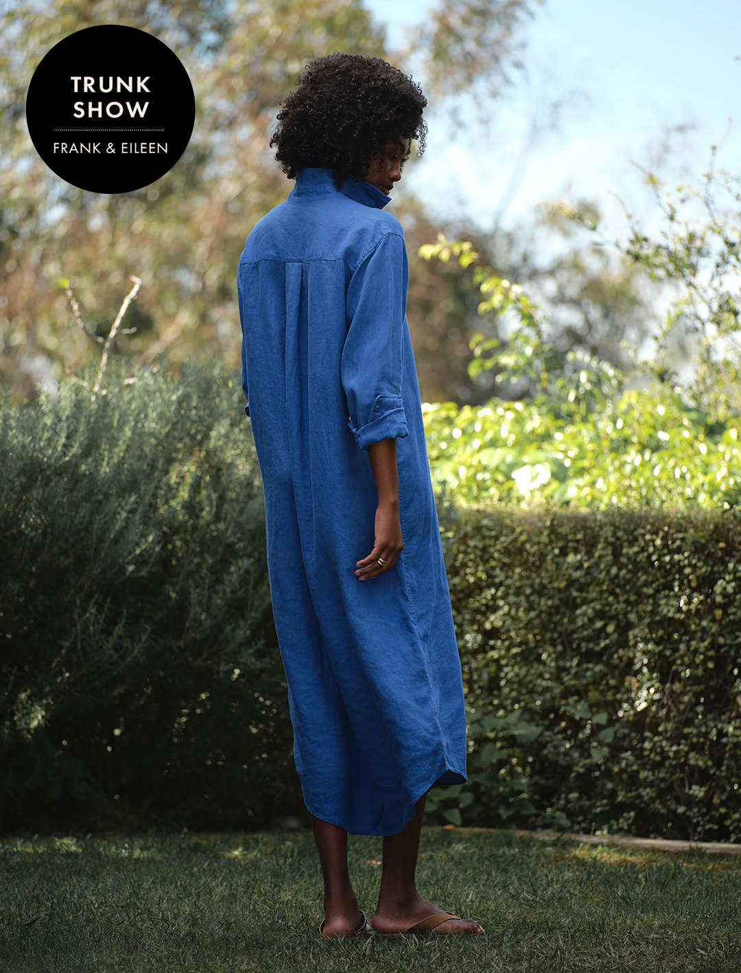 rory in cabo blue linen