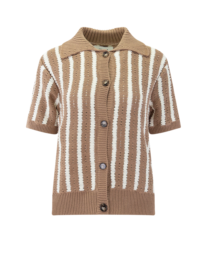 francesco in burlap stripe