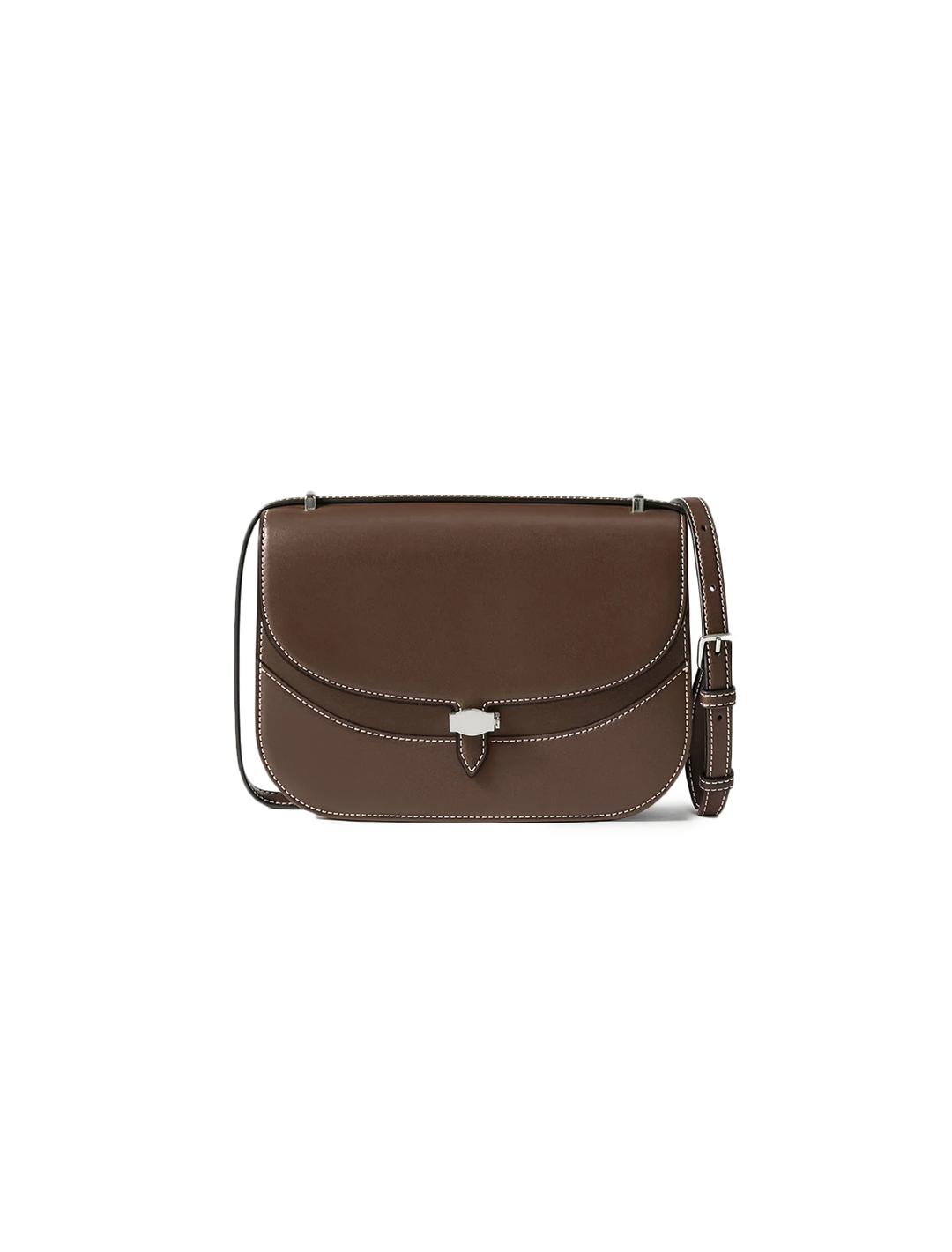 dash saddle bag in whiskey leather