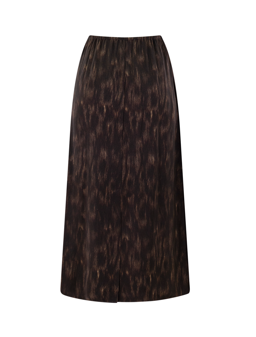 pull on slip skirt in cinderwood print