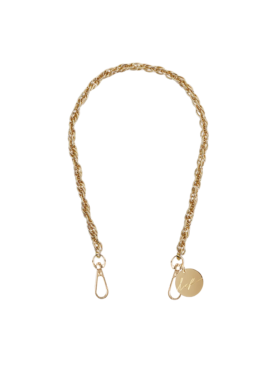 franki dore short chain in gold