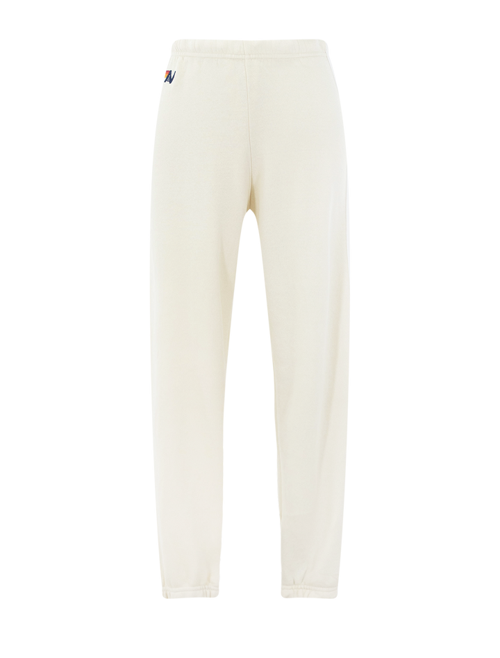 vintage white and white grey sweat pants