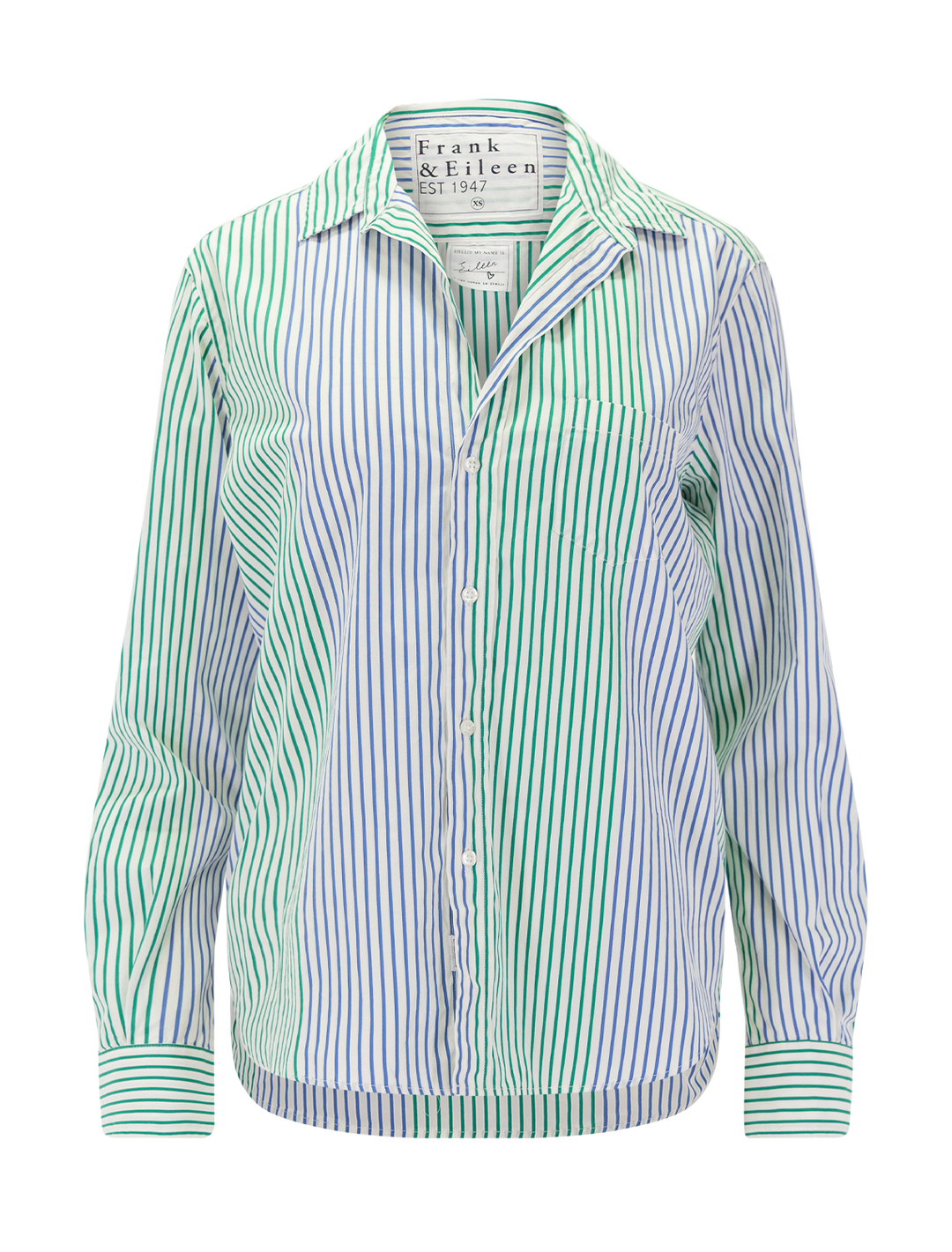 eileen in bright multicolor stripe