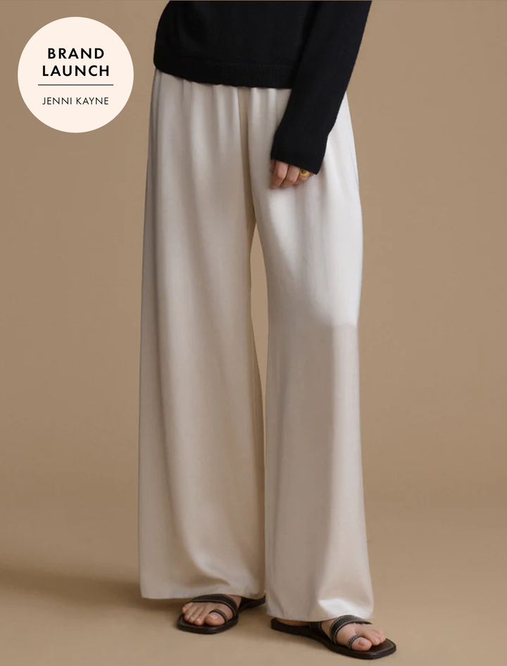 demi pant in ivory