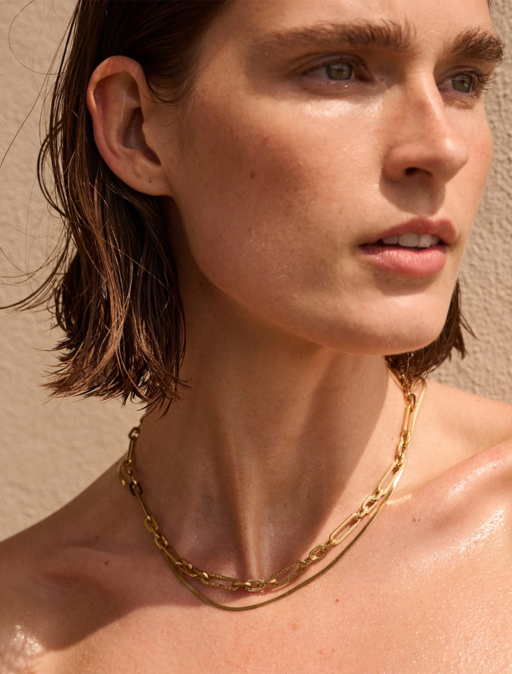 mercer chain in gold