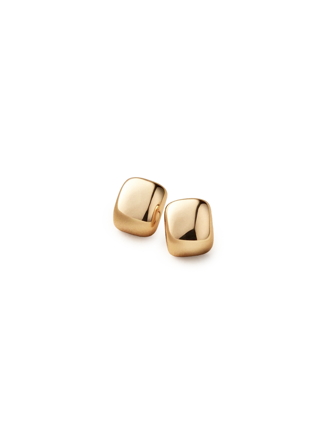 mini tate earring in gold