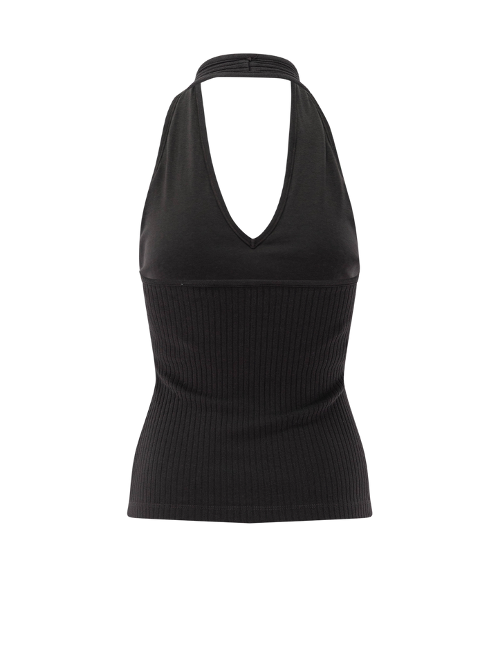 thea halter in chocolate