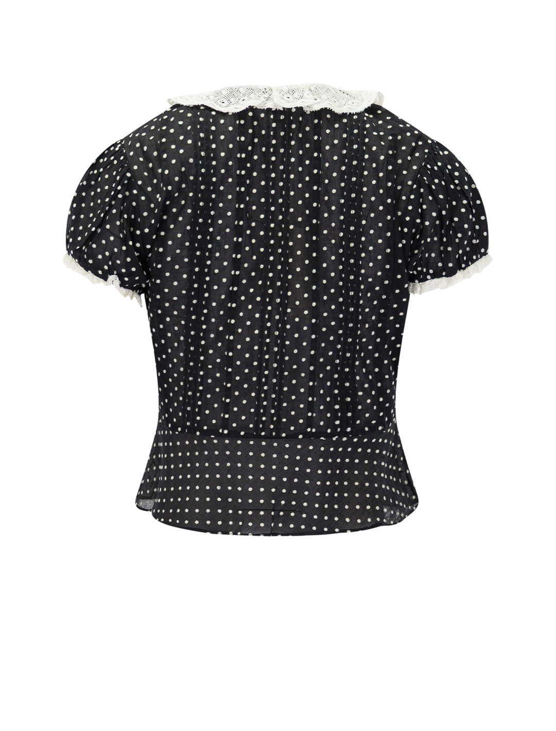 orella top in noir dot
