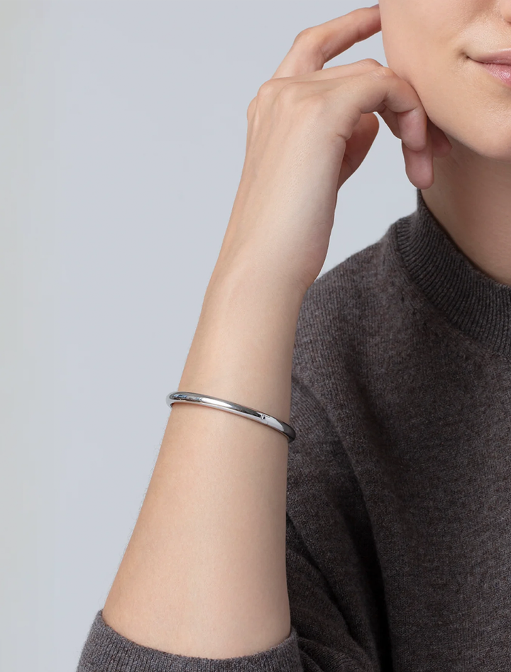 remi bangle in silver