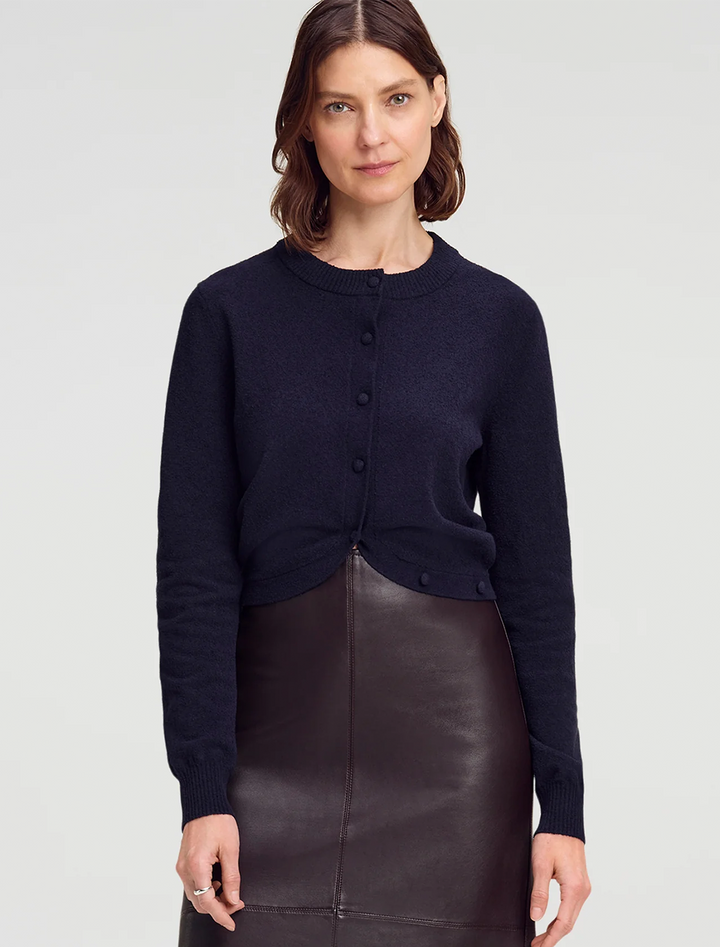 solenne cardigan in navy
