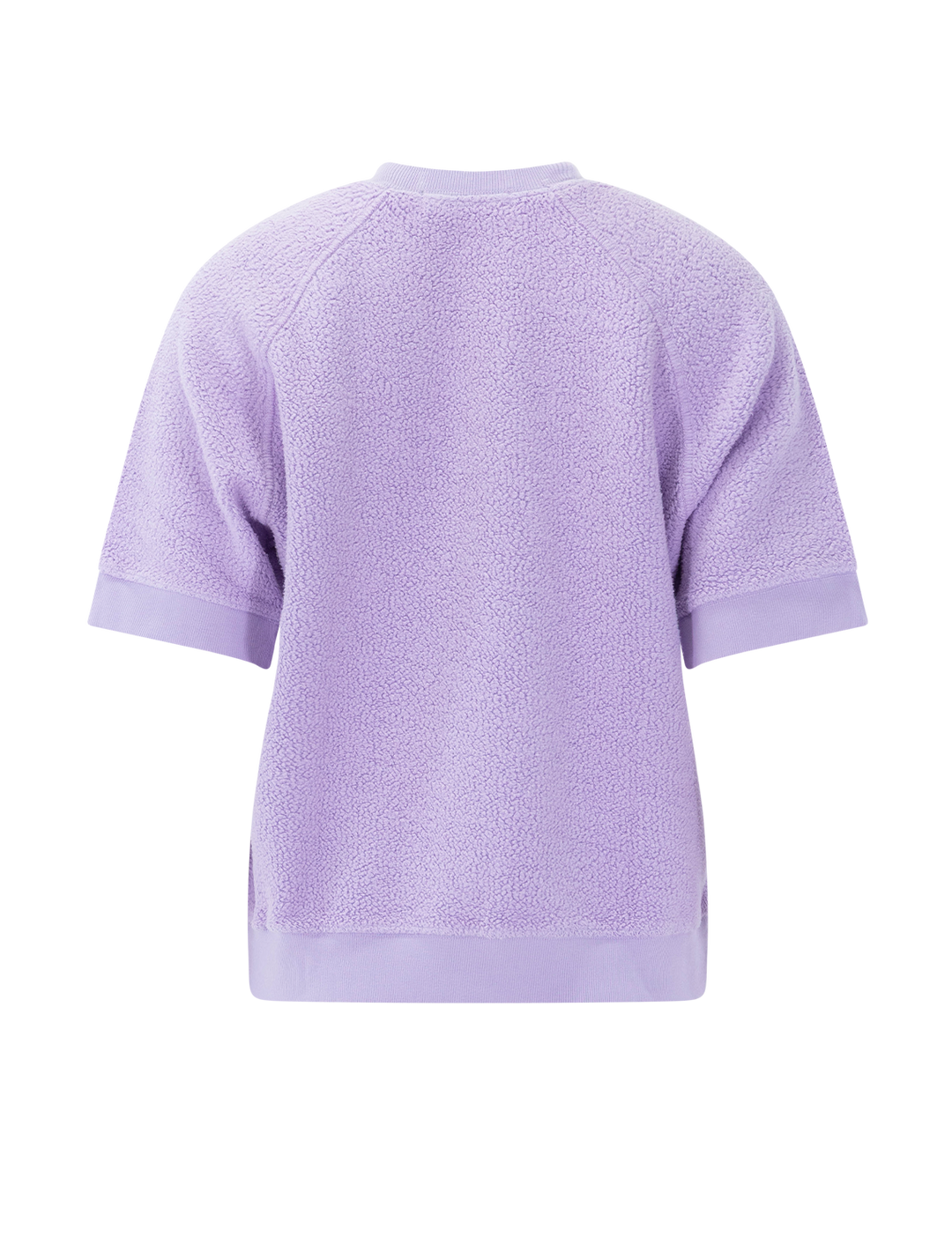 kennedy short sleeve fleece sweatshirt in ultraviolet