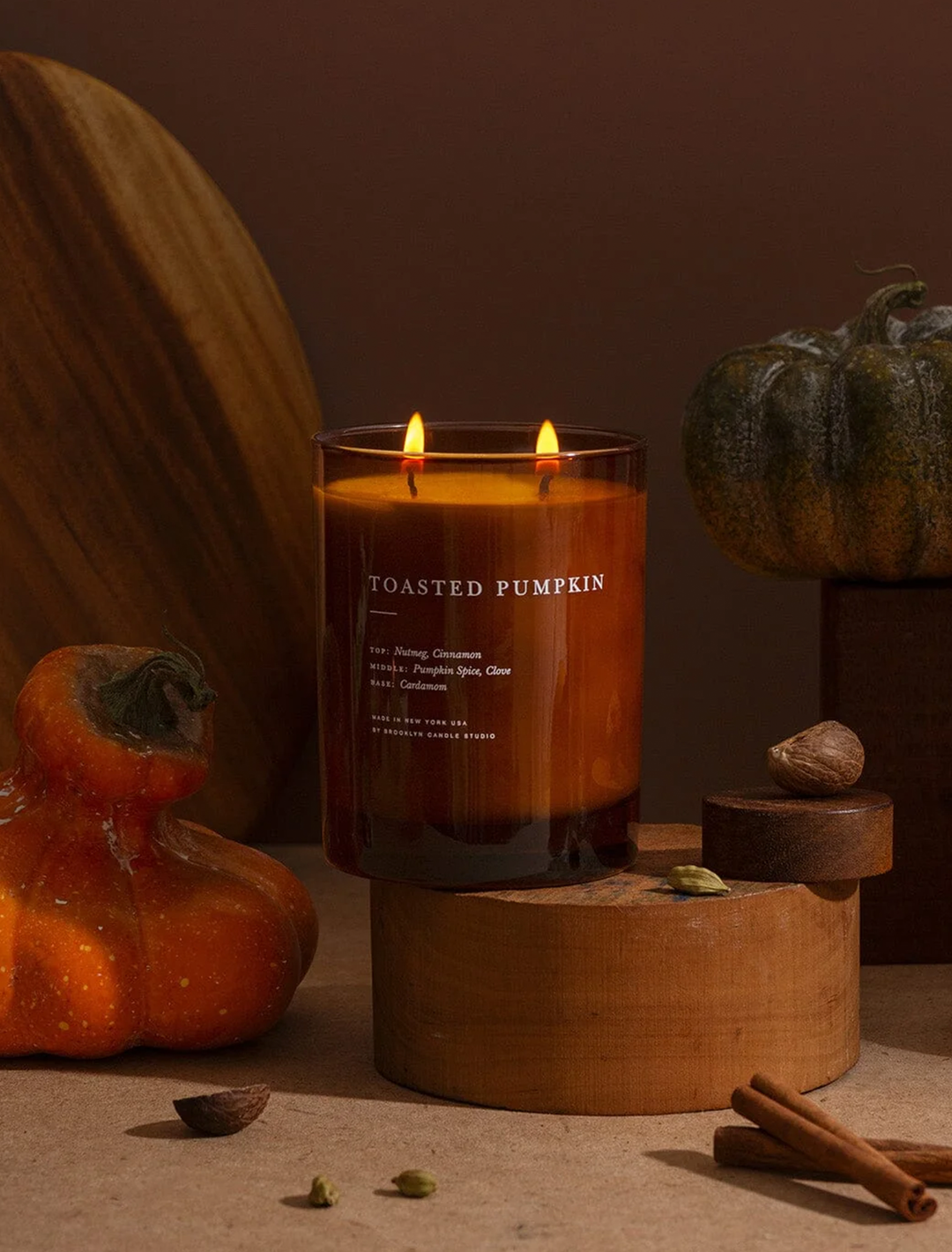 toasted pumpkin 2 wick candle