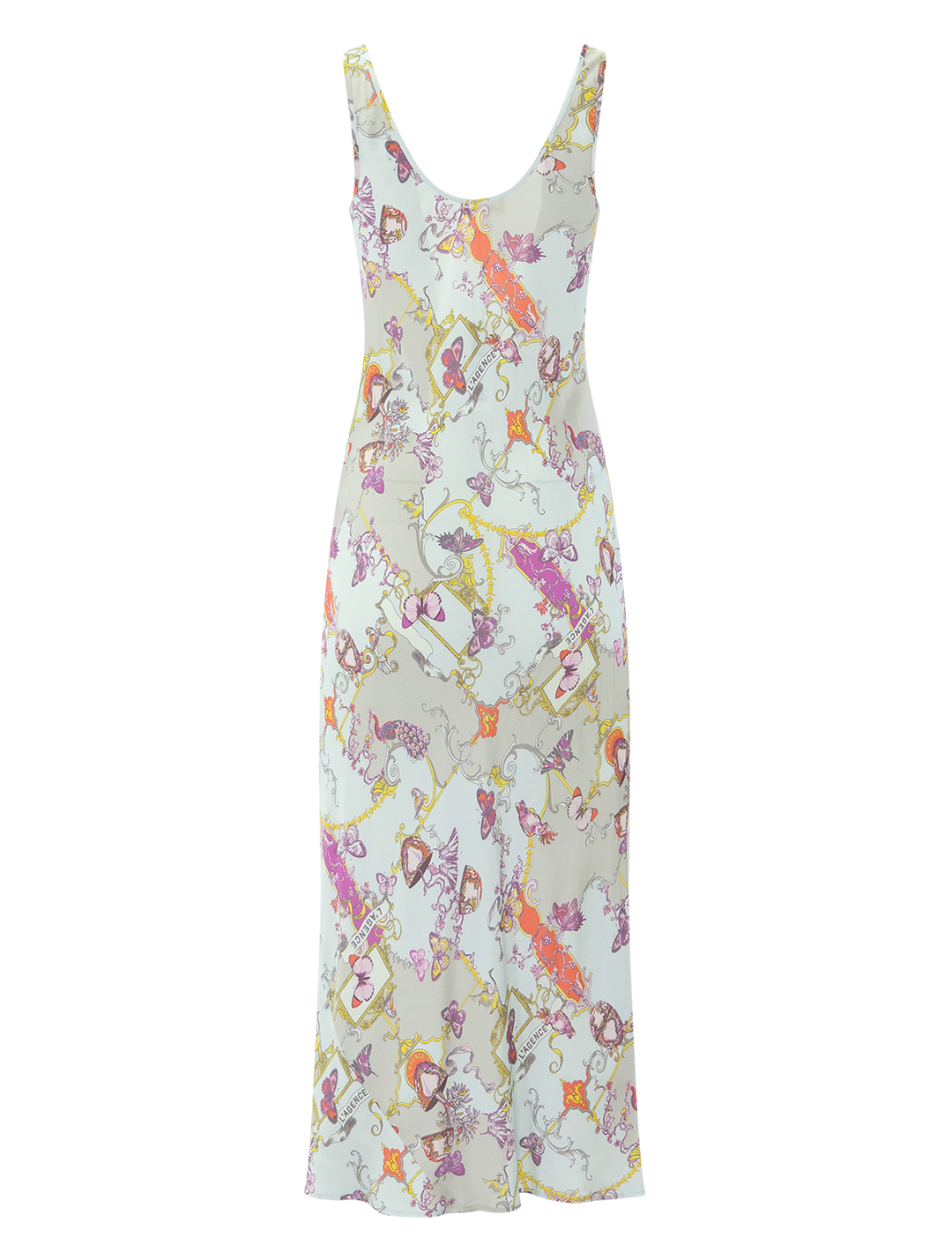 akiya tank dress in baroque toile