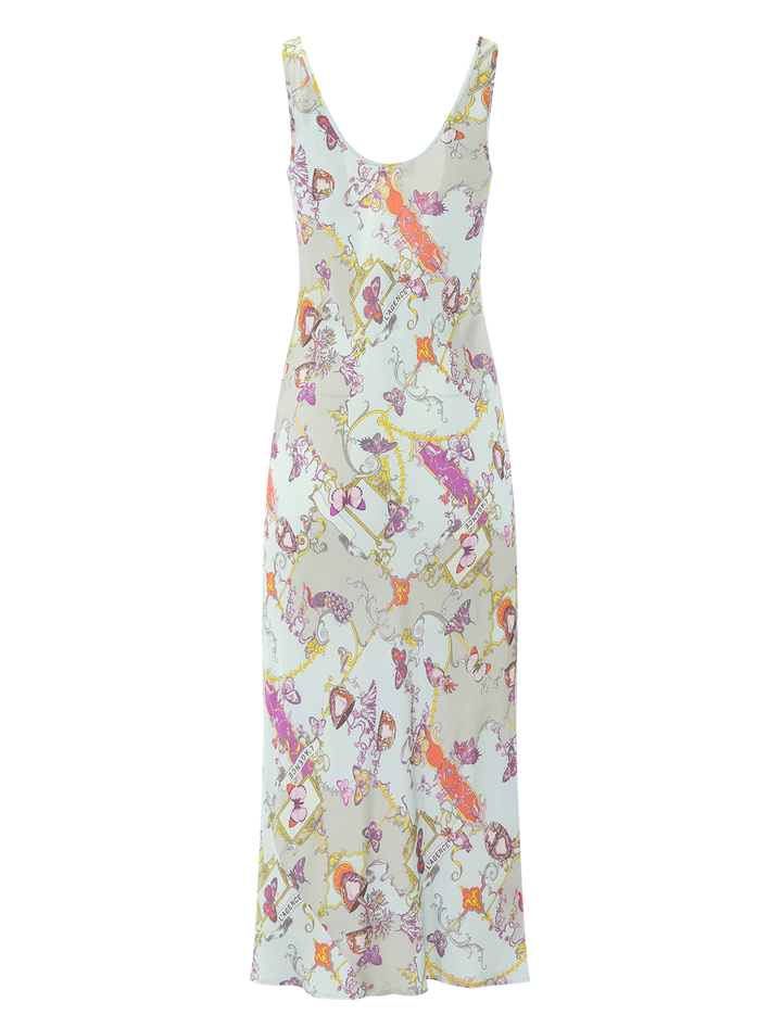 akiya tank dress in baroque toile
