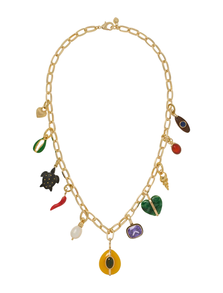 the tiny treasures charm necklace