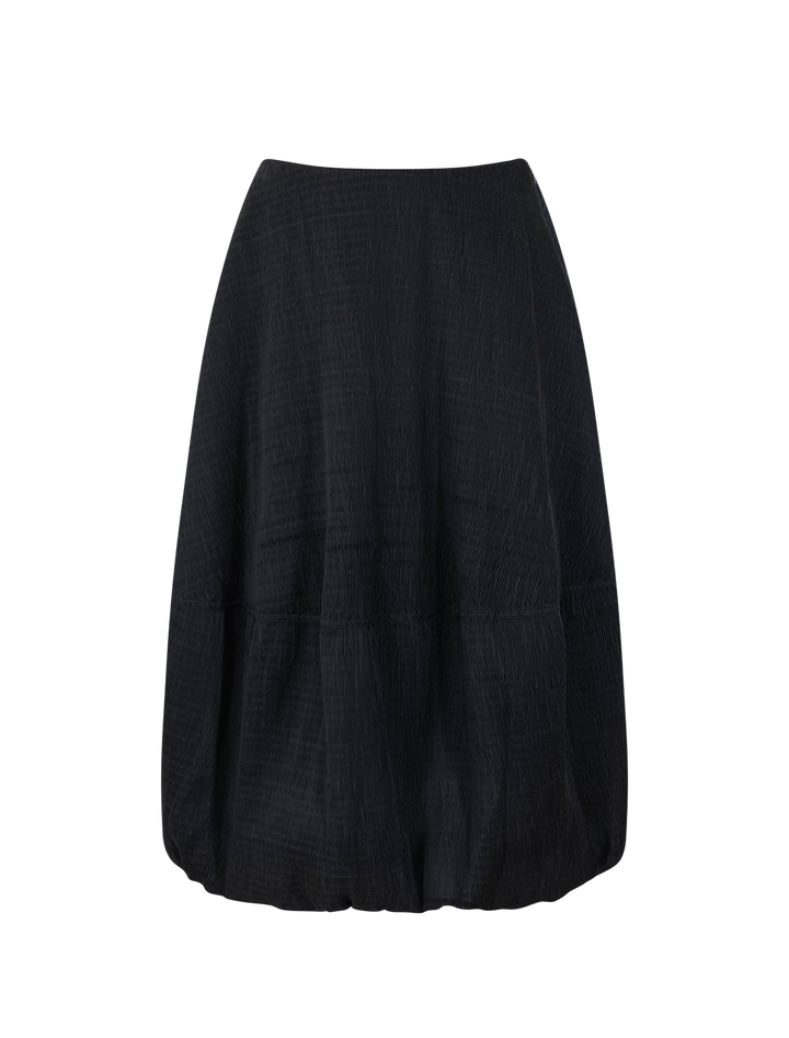 evora bubble midi skirt