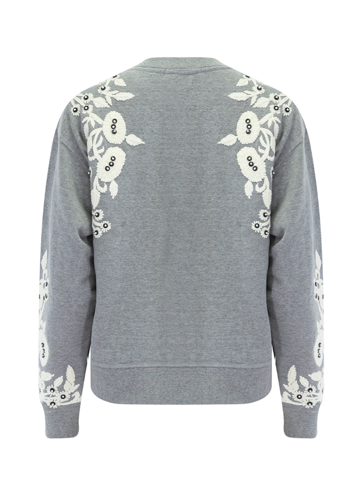georgie sportswear sweatshirt in gray