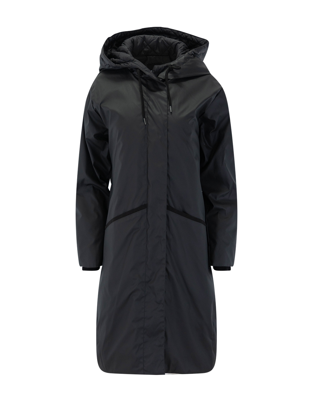 dark and stormy anorak in black