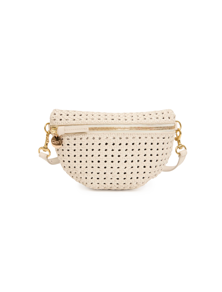 petite fanny in cream rattan