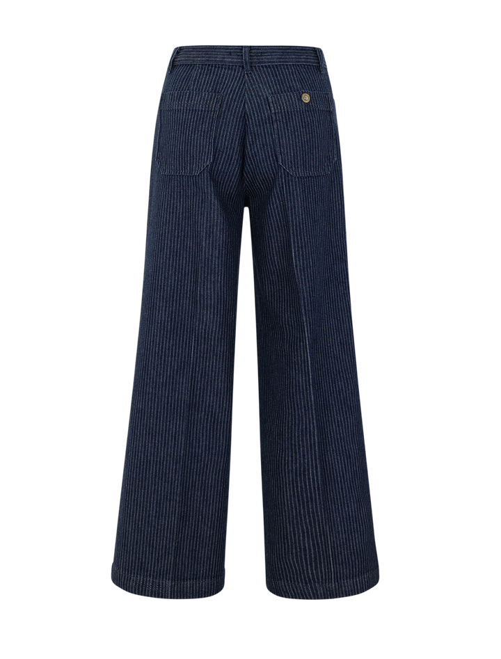 aldricks pants in railroad stripe
