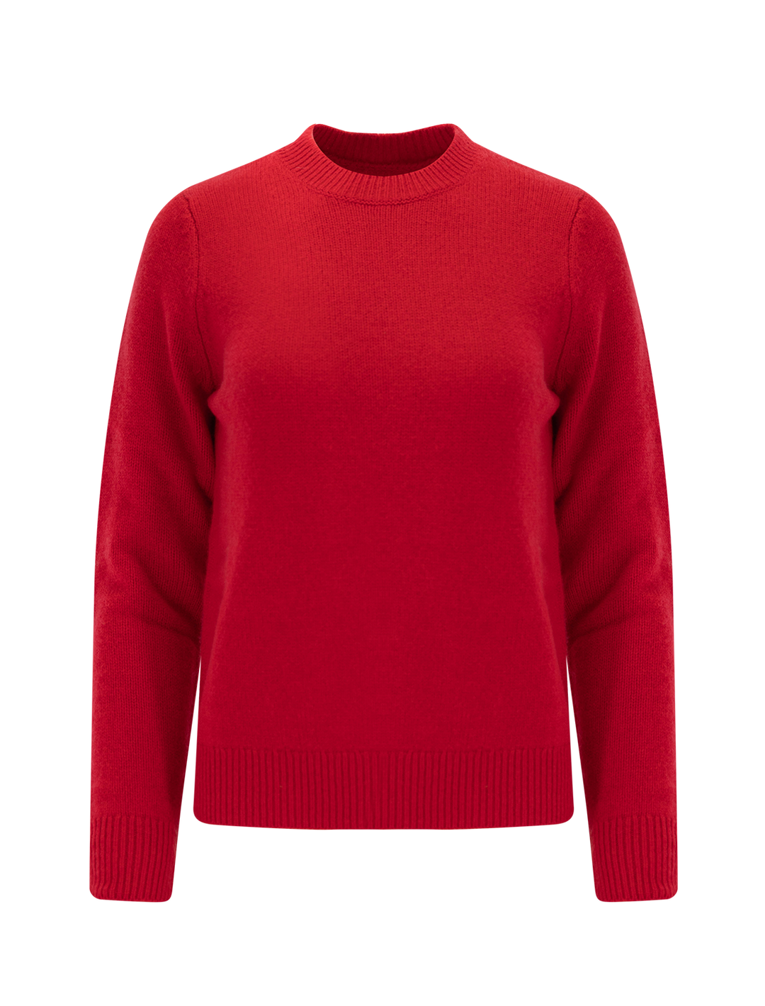 woodhouse wool-cashmere blend jumper in crimson