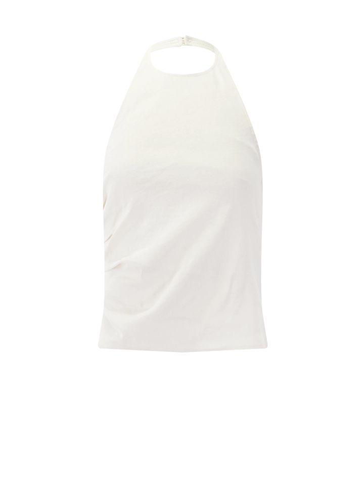sylvie top in buttercream