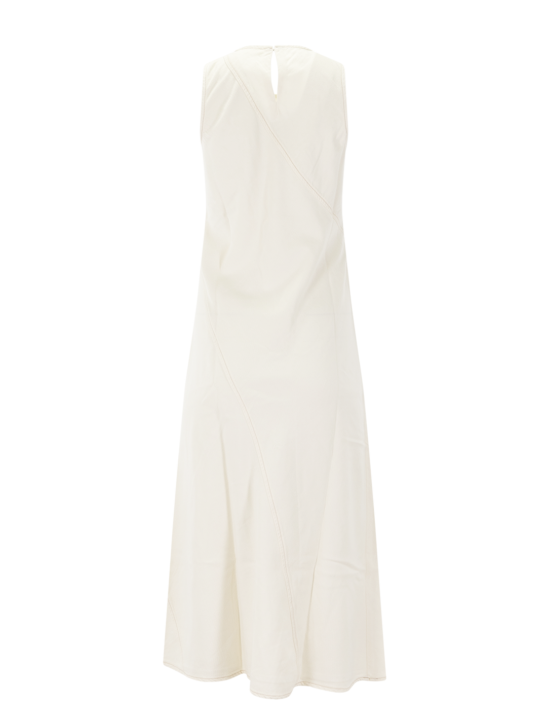 lisbon dress in ecru