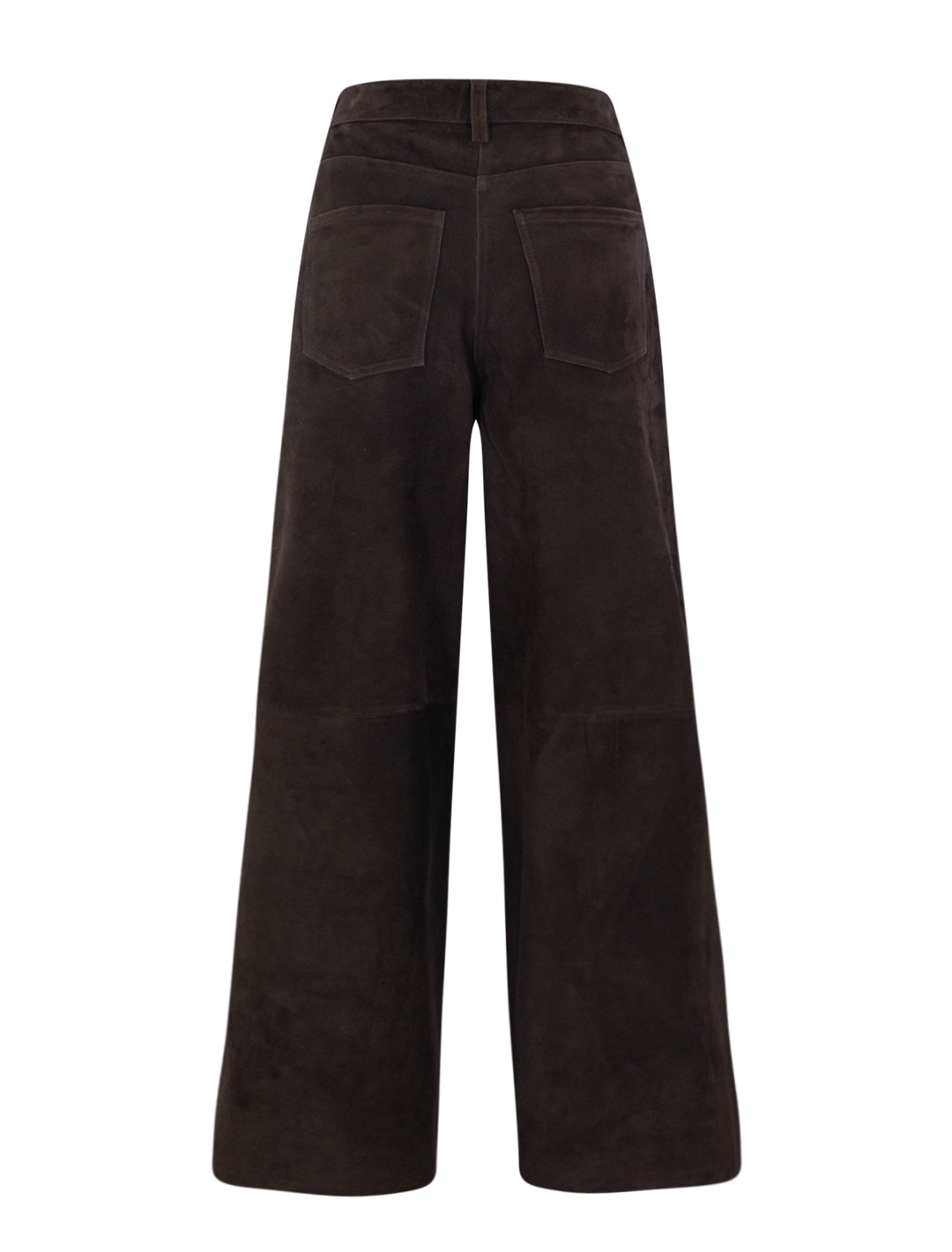 suede pant in cacao