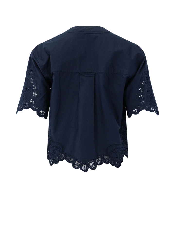 aleck shirt in navy