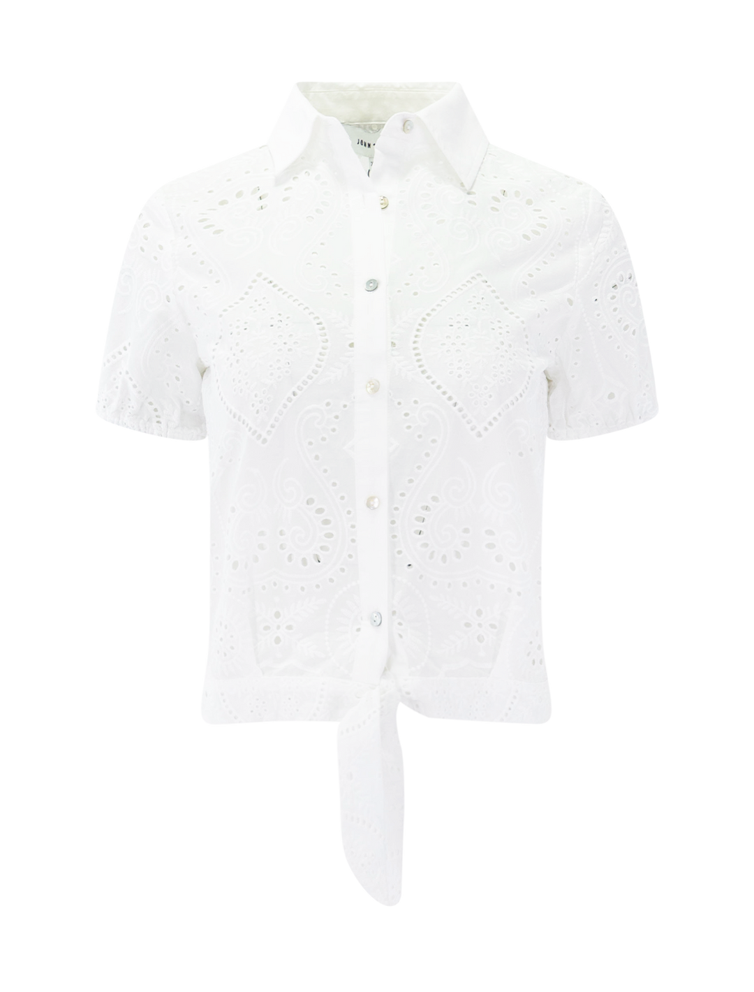 niccolo western eyelet top