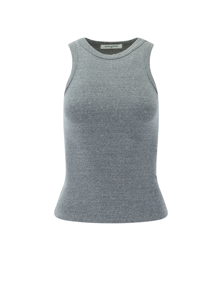 daphne tank in dark heather grey