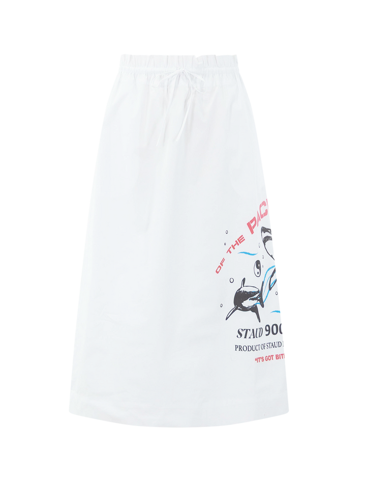 shore skirt in of the pacific print