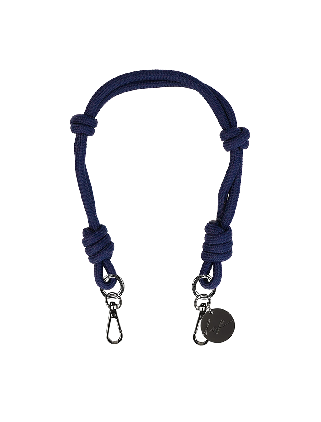 no cord court navy blue strap