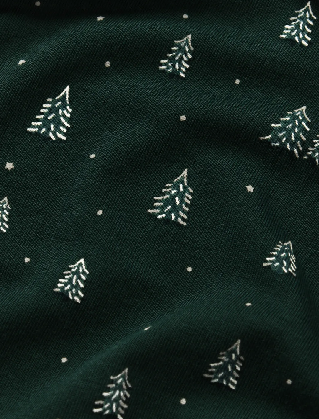 gisele long pj set in winter pine