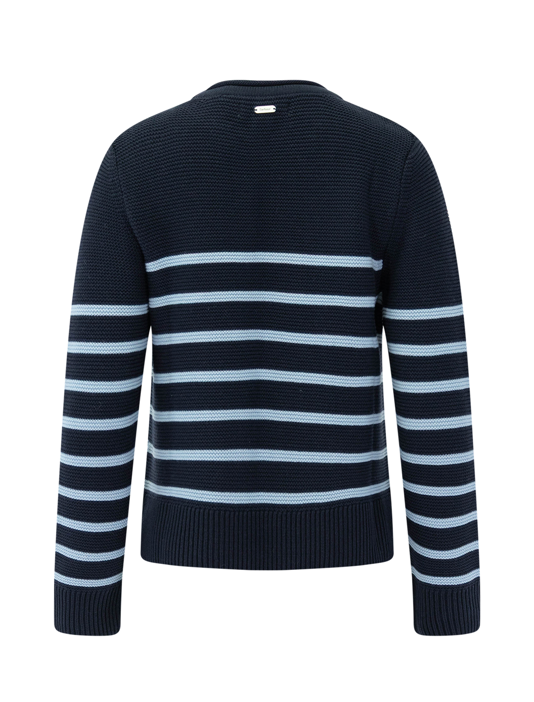 hinton knit jumper in dark navy stripe