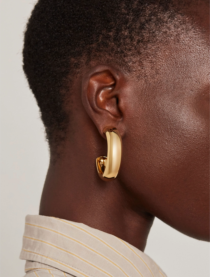 large gia hoops in gold