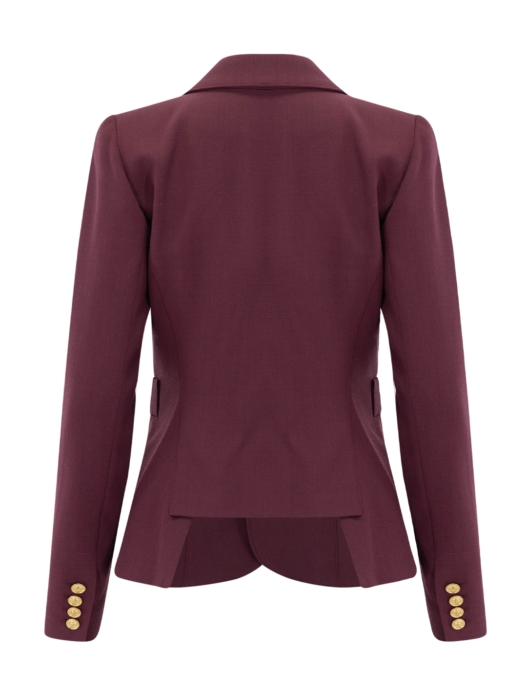 classic duchess blazer in plum
