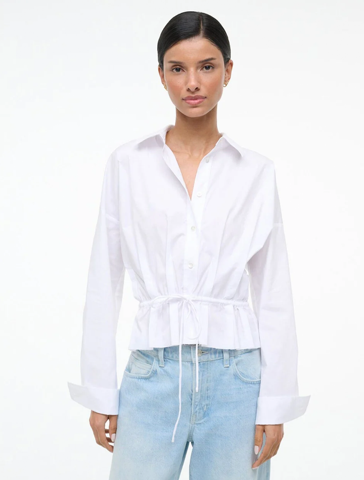 primrose shirt in white