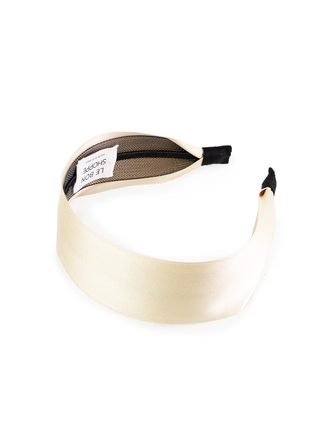 olivia headband in champagne gold