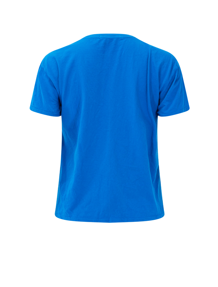 harley tee in cobalt